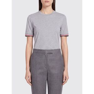 Thom Browne T-Shirt Woman Grey